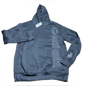 Ecko Unltd Hoodie Size M Adult Gray Embroidered Logo Rhino NWT MSRP $58